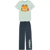 Cool Club Yöpuku 'GARFIELD' pastellinsininen / tummansininen