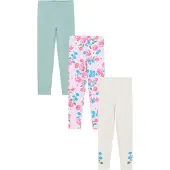 Cool Club Leggingsit vaaleabeige / vaaleansininen / vaaleanpunainen / vaalea pinkki