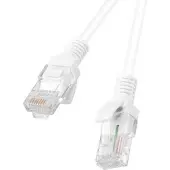 Lanberg patch cable - 25 cm - white RAL 9010 - Valkoinen
