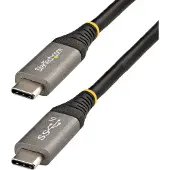 StarTech.com 3.2 Gen2 USB-C -kaapeli, 10 Gbps, PD 100W, 1m, musta