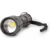 Entac EFL-ZOOM-5W-ALU, Käsikokoinen taskulamppu, Musta, Alumiini, IP54, 1 lamppua, 5 W