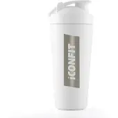 ICONFIT Ruostumaton teräs -shaker 800 ml, Valkoinen 800 ml