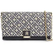 Tommy Hilfiger Pikkulaukku beige / laivastonsininen / vaaleansininen