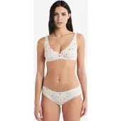Etam Vanity Gourmande - Wireless Bralette - White - M