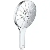 GROHE 26553000, Kädessä pidettävä suihkupää, Kromi, Kromi, 15 cm, Saksa