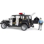 BRUDER Jeep Wrangler Unlimited Rubicon -poliisiauto, 1:16