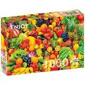 Enjoy Puzzle ENJOY Fruits and Vegetables 1000p palapeli