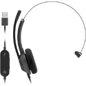 Cisco – Headset 321 Wrd Sgl On-Ear Ca BLK USB-A (HS-W-321-C-USB)