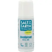 Raw Organic Salt of the Earth Unscented Natural Roll-On Deodorant 75ml