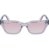 Lacoste L6002S 53/17/145 Aurinkolasit Vaaleanharmaa Muovinen NAISILLE L6002S