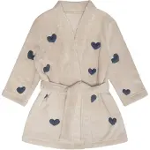 That's Mine Mace Bath Robe - Beige - 3-4Y