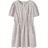 Name it Nkffany Ss Wrap Dress Pb - Pink - 134