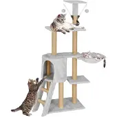 Springos Monitasoinen kissatalo PA1042 136 cm