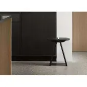 Blomus Stool - 23 X 28 Cm - Avio - Black Oak - Black - L 38CM