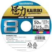 Shimano Fishing Kairiki 8 Punottu Siima 3000 M