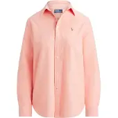 Ralph Lauren for woman. 211970736500 Iconic coral pink shirt (XS), Casual, Cotton, Classic, Long sleeve