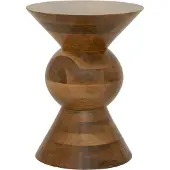 Urban Nature Culture Side Table Lustro - Brown - Ø 30 CM