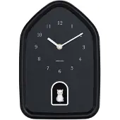 Karlsson seinäkello Modern Kitty black KA6100BK