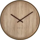 Nextime - Oslo Seinäkello 30 cm Ruskea/Tumma