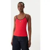 Tommy Hilfiger Tjw Slim Badge Strappy Top - Red - XL
