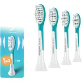Philips Sonicare For Kids 7+ Standard HX6044/90 vaihtopäät hammasharjaan lapsille 4 kpl
