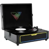 Victrola VSC-700 SB Journey Glow Illuminated Suitcase Black
