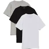 Calvin Klein Lv00nb4185 Lyhythihainen Aluspaita 3 Yksiköt