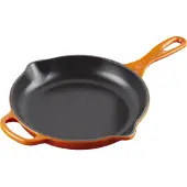 Le Creuset cast-iron skillet 23 cm round, orange-red