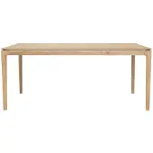 Ethnicraft Bok Ruokapöytä 90x180 Cm - Ruokapöydät & Baaripöydät Tammi - 51496