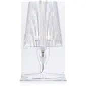 Kartell Pöytävalaisin , Take, Läpinäkyvä, Olohuone, Muovi, Design