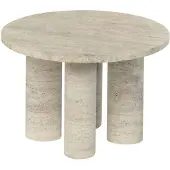 Blomus Volos sohvapöytä S Ø52 cm Travertine