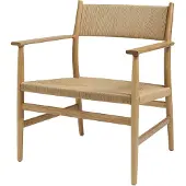 Brdr. Krüger Arv Lounge-tuoli - Nojatuolit Tammi Natural Oak - AVCL-OOL-XX-02
