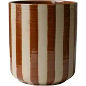 DBKD Line ruukku Ø14x16 cm Raidallinen nougat