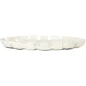 Ferm Living Plait lautanen Ø30 cm Off white