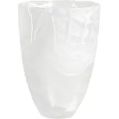 Kosta Boda - Contrast Maljakko 20 cm Valkoinen
