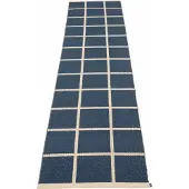 Pappelina , Kudottu Matto Criss Dark Blue 70x300 cm