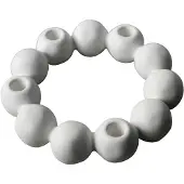 DBKD Bright kynttilänjalka Ø27 cm White