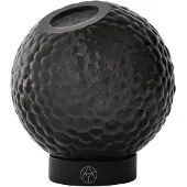 AYTM Globe bubbles maljakko Ø10 cm Musta