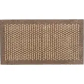 Tica Copenhagen Floormat Polyamide, 120X67 Cm, Dot Design - Beige - 120X67X0.7CM