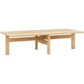 MOEBE rectangular coffee table -sohvapöytä large Tammi