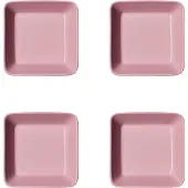 Iittala Teema pieni tarjoiluvati 12 x 12 cm vaaleanpunainen, 4 kpl