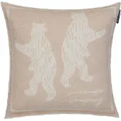 Lexington Home Bears Jacquard Recycled Wool Pillow Cover - Beige - 50X50