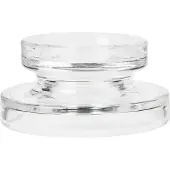 Broste Copenhagen Petra Candle Holder - Nude - H6.5CM