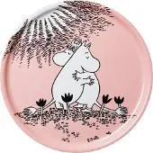 Arabia Moomin Tray 35Cm Love - Pink - 35 CM