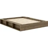 Karup Ziggy-sänkyrunko carob brown 140 x 200 cm