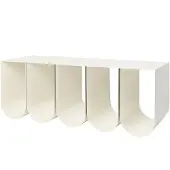 Kristina Dam Studio Curved penkki Beige