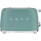 Smeg 50's Style leivänpaahdin 2 viipaletta Smaragdinvihreä