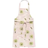 Marimekko Pieni Unikko esiliina Off white-pink-pear-sand