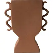 DBKD Litteä maljakko 25 cm Terrakotta