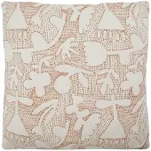 House Doctor - Sari Tyynynpäällinen 50x50 cm Offwhite/Ruskea
